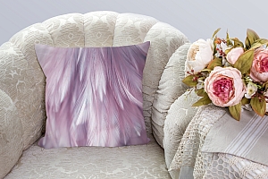 3D Подушка «Розовая нежность» вид 3