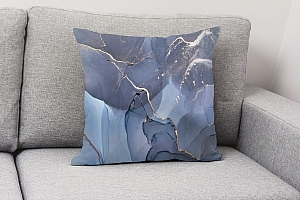 3D Подушка «Каменный океан» вид 2