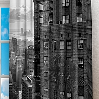 Фотошторы «Балкон в Нью-Йорке» вид 2