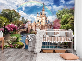 3D Фотообои «Замок принцессы»