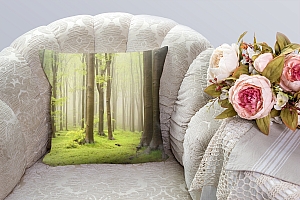 3D Подушка «Зеленый лес»  вид 8