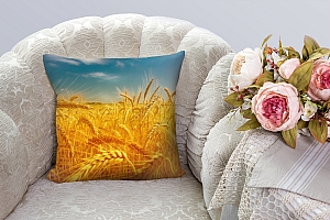 3D Подушка «Пшеница» вид 2