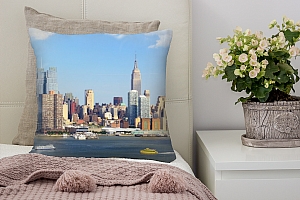 3D Подушка «С видом Нью-Йорка»  вид 2