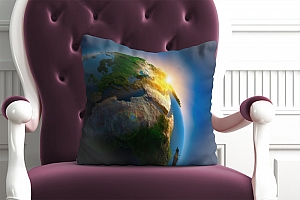 3D Подушка «Земля»  вид 5