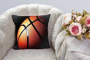 3D Подушка «Баскетбольный мяч»  вид 4