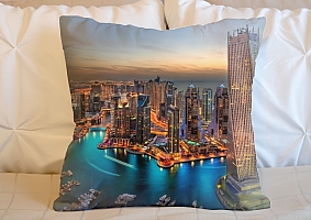 3D Подушка «Ночной Дубай»  вид 6
