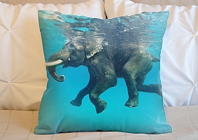 3D Подушка «Купающийся слон» вид 4