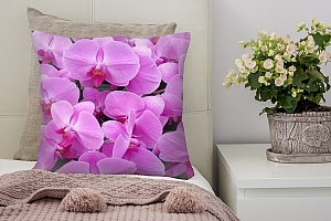 3D Подушка «Цветки орхидеи» вид 4