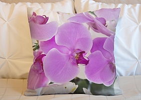 3D Подушка «Цветущие орхидеи» вид 2