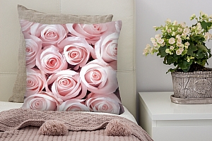 3D Подушка «Благоухающий букет нежных роз» вид 4
