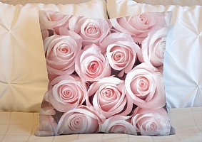 3D Подушка «Благоухающий букет нежных роз» вид 2