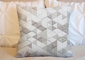 3D Подушка «Треугольная мозаика» вид 10