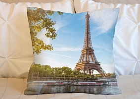 3D Подушка «Лето в Париже» вид 2