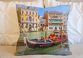 3D Подушка «Яркий полдень в Венеции» вид 2