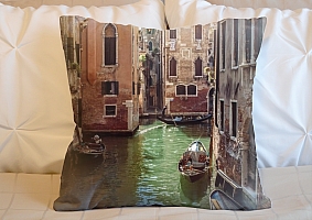 3D Подушка «Солнечный день в Венеции» вид 2