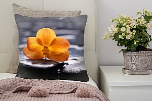 3D Подушка «Яркая орхидея» вид 5
