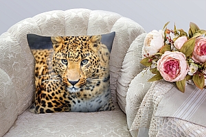 3D Подушка «Красивый леопард» вид 7