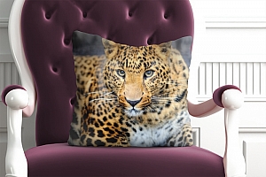 3D Подушка «Красивый леопард» вид 5