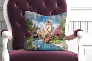 3D Подушка «Замок принцессы» вид 5