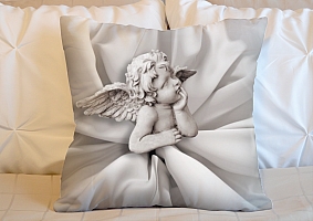 3D Подушка «Задумчивый ангелочек» вид 4