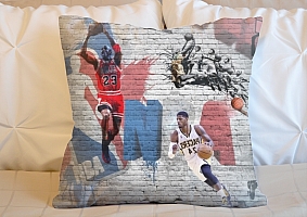 3D Подушка «Игроки NBA» вид 2