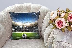 3D Подушка «Стадион в Бразилии» вид 4