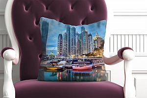 3D Подушка «Вечерний Дубай» вид 7