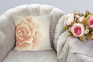 3D Подушка «Изысканная роза» вид 4