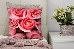 3D Подушка «Букет роз»                                           вид 4