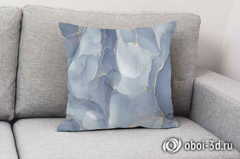 3D Подушка «Каменные волны» вид 2