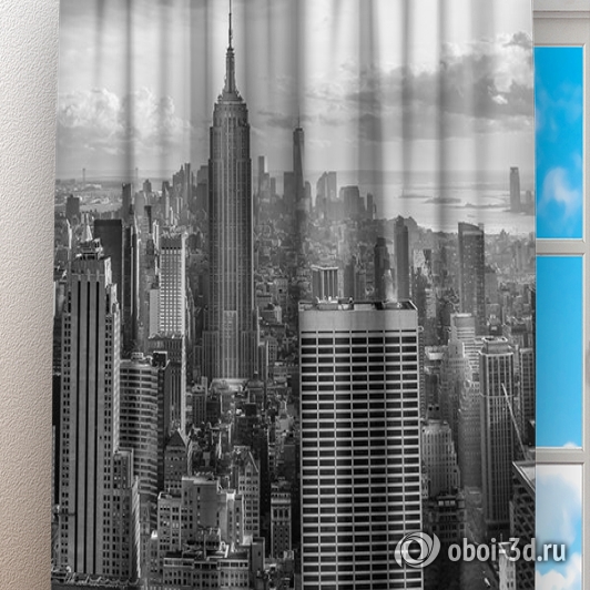 Фотошторы «Балкон в Нью-Йорке» вид 3