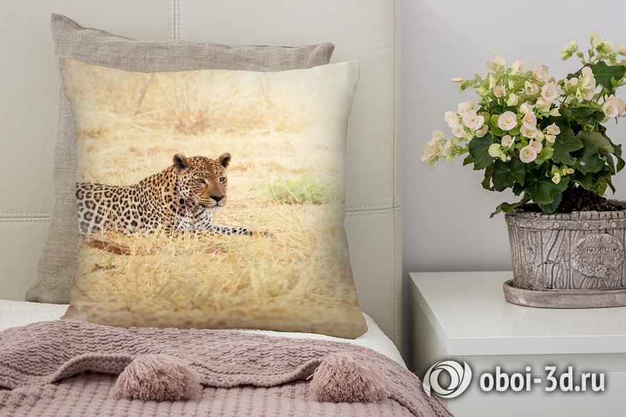 3D Подушка «Леопард» вид 8