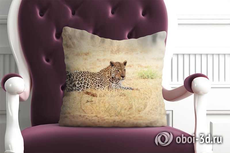3D Подушка «Леопард» вид 6