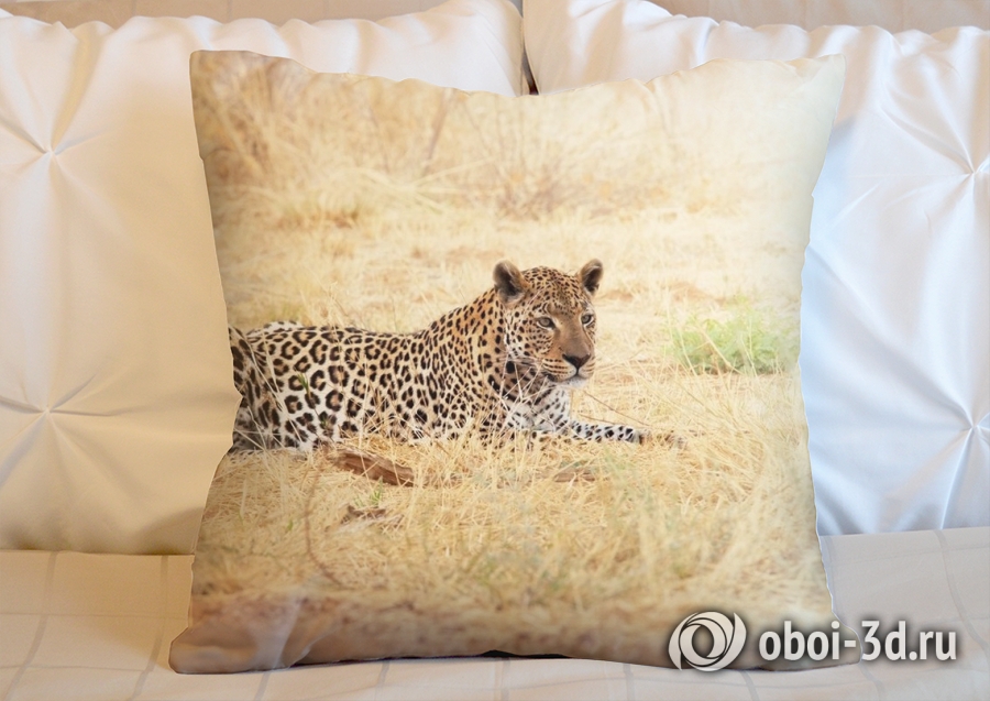 3D Подушка «Леопард» вид 4