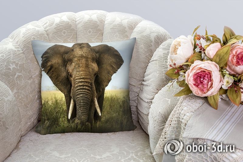 3D Подушка «Слон» вид 7