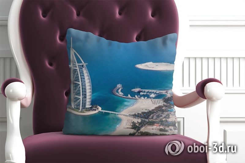 3D Подушка «Дубай» вид 3