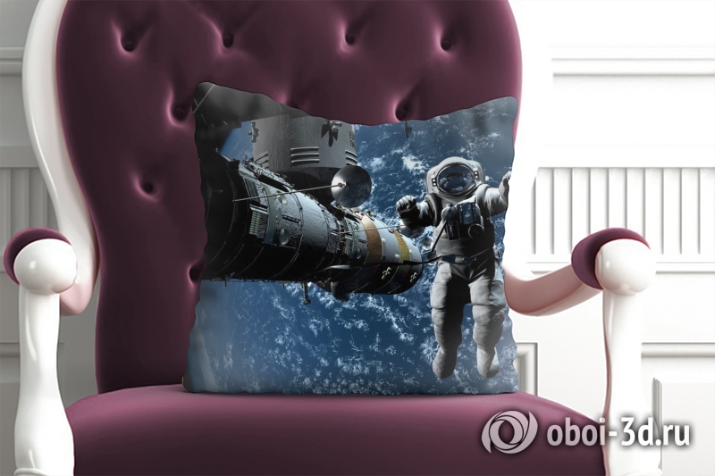 3D Подушка «Космонавт»  вид 3