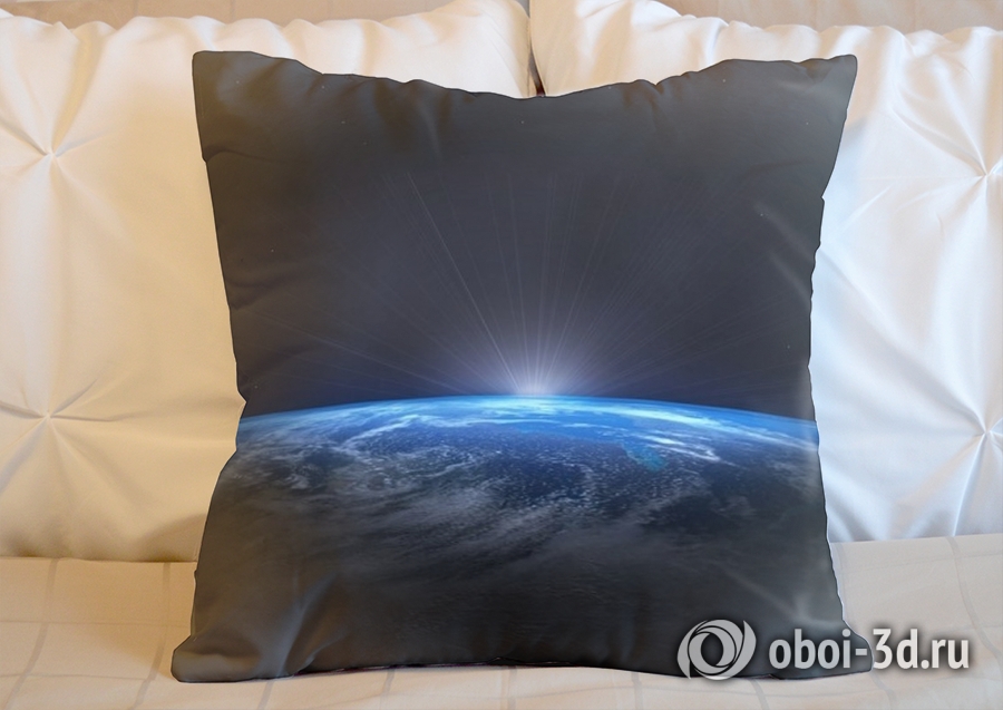 3D Подушка «Земная орбита» вид 4