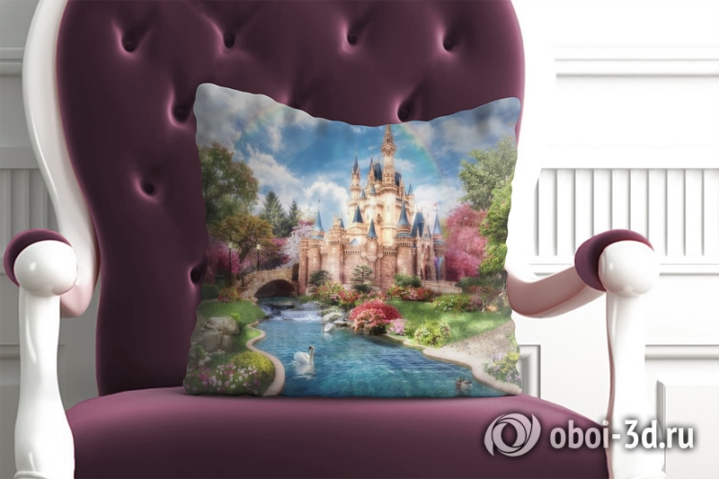 3D Подушка «Замок принцессы» вид 6