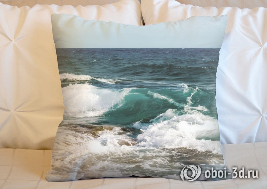3D Подушка «Волны»  вид 4
