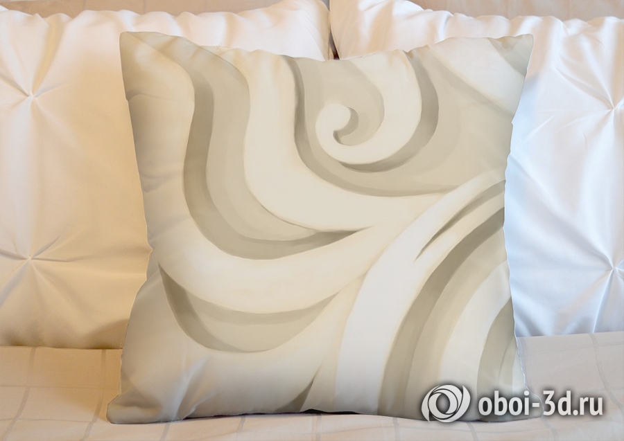 3D Подушка «Тёплый орнамент»                                                  вид 4